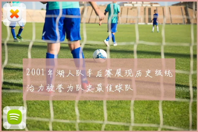 2001年湖人队季后赛展现历史级统治力被誉为队史最佳球队